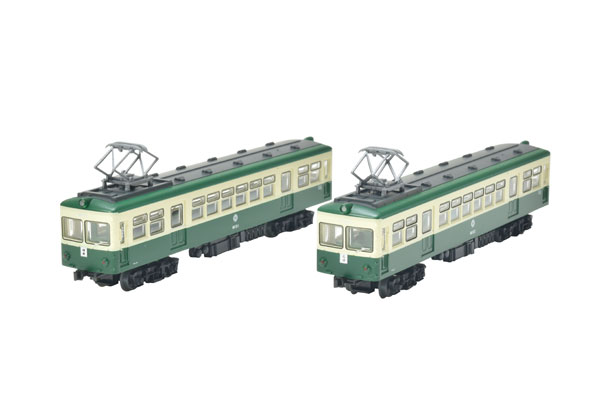 鉄道コレクション 栗原電鉄М15(クリーム+緑)2両セット[トミーテック]