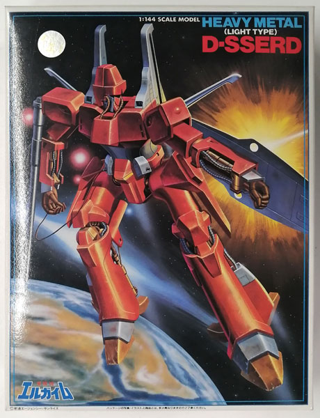 【中古】(本体A-/箱B)1/144 重戦機エルガイム ディザード(ライトタイプ) プラモデル[バンダイ]《発売済・在庫品》