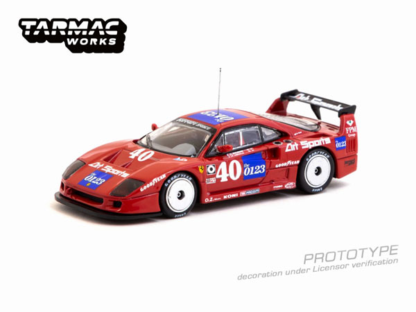 1/64 Ferrari F40 LM 1990 #40[Tarmac Works]《在庫切れ》