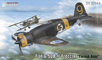 1/32 フィアットG.50-II戦闘機フィンランド空軍 プラモデル[スペシャルホビー]《在庫切れ》
