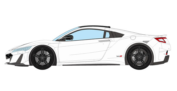 【新品同様美品】400台限定 Honda NSX 130R ホワイト Amazon | ホンダ カラーサンプル ディーラー特注 ミニカー 新型