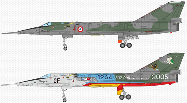 1/72 ミラージュIVP 超音速戦略爆撃機 w/ASMP中距離空対地巡航核