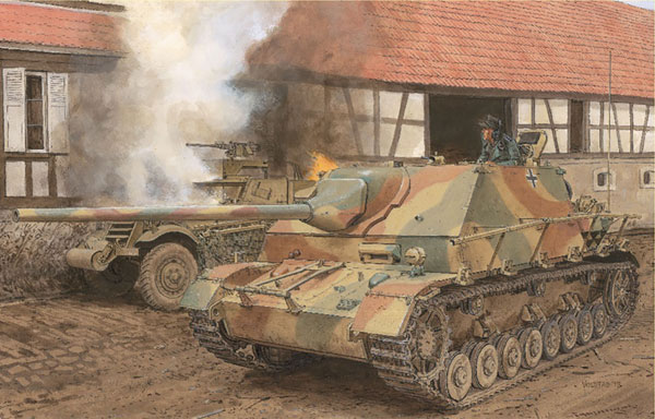 1/35 ドイツ軍 IV号駆逐戦車 L/70(A) 最終生産型 マジックトラック ...