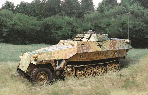 ドイツ Sd.Kfz.251/7 装甲工兵車 (3 IN 1) (プラモデル