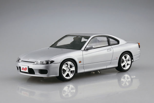 1/24 頭文字D No.19 東京から来た二人 S15 シルビア プラモデル（再販）[アオシマ]《０８月予約》