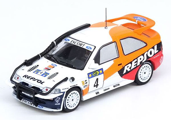 1/64 Ford エスコート RS COSWORTH #4 “REPSOL” SAFARY RALLY KENYA 1996 C. Sainz / L. Moya[INNO Models]《在庫切れ》