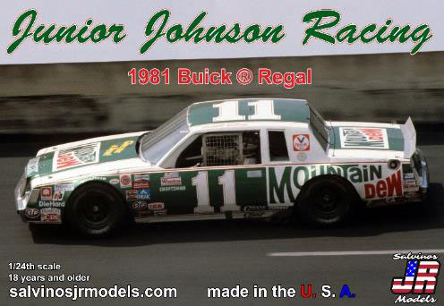 1/24 NASCAR '81 ビュイック リーガル ジュニア・ジョンソンレーシング 