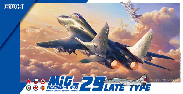 1/72 グレートウォールホビー MiG-29 9.12 フルクラムA後期型 プラモデル[グレートウォールホビー]《在庫切れ》