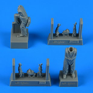 1/48 WW.II ドイツ軍 フォッカーG-1クルー (2体入)[エアロボーナス]《在庫切れ》