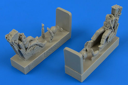 1/72 F-14A/B クルーw/GRU-7 射出座席 (H社用)（再販）[エアロボーナス]《在庫切れ》