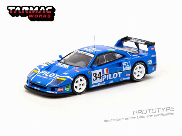 Red Line 1/43 Ferrari F40 #40 Le Mans 1995 6th Place 2nd GT1 Class RL055