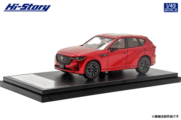 1/43 MAZDA CX-60 XD-HYBRID Premium Sports (2022) ソウルレッド