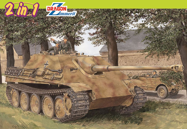 1/35 WW.II ドイツ軍 駆逐戦車ヤークトパンサー Ausf.G1 ツィン