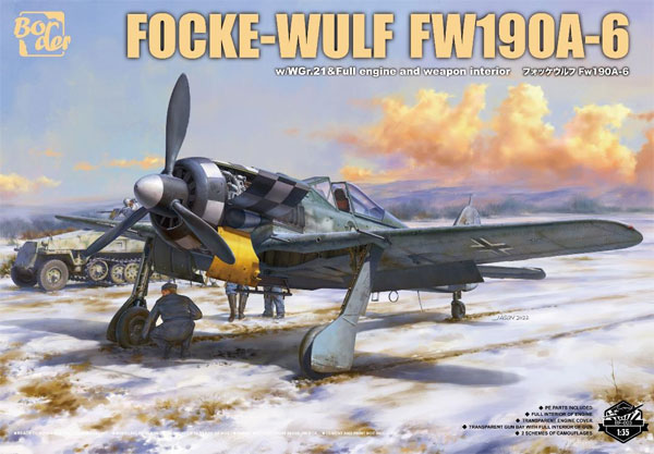 1/35 フォッケウルフ FW190A-6 w/WGr.21 プラモデル[ボーダーモデル]《在庫切れ》
