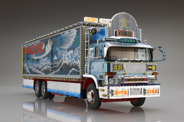 1/32 トラック野郎 No.2 一番星 熱風5000キロ プラモデル[アオシマ