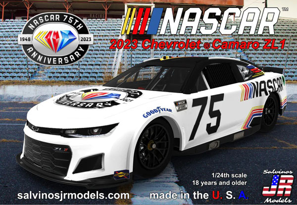 1/24 NASCAR 2023 カマロ ZL1 NASCAR 75周年「ダイアモンド 1/24 NASCAR 2023 カマロ ZL1 NASCAR 75周年「ダイアモンド