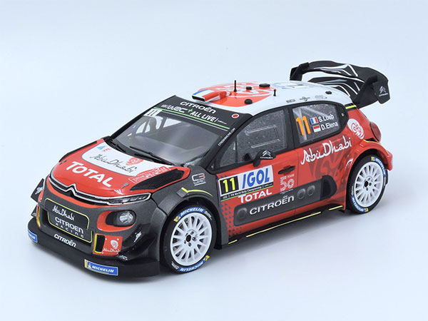 1/24 シトロエン C3 WRC 2018 ツール・ド・コルス(ターマック仕様 