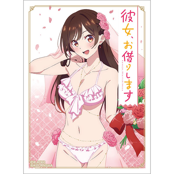 【A賞】彼女お借りします ウエディング水着 特大タペストリー 水原千鶴 Amazon.co.jp: 水原千鶴 ウエディング水着 B2タペストリー Wスエード