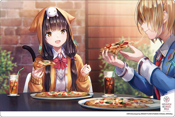 ヘブンバーンズレッド 朝倉可憐タオル & パーカー Lサイズ他　まとめ売り ヘブンバーンズレッド 朝倉可憐 描き下ろしB2タペストリー C104