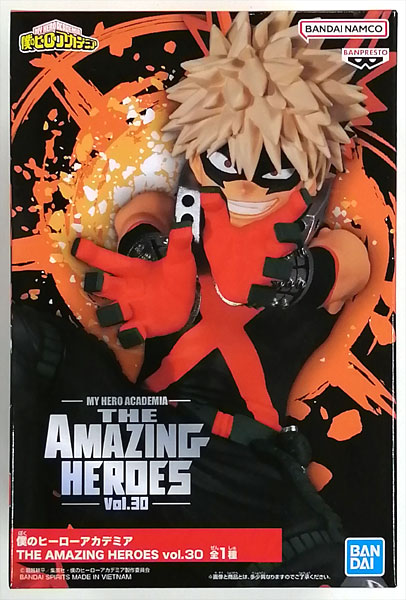 【中古】僕のヒーローアカデミア THE AMAZING HEROES vol.30 爆豪勝己 (プライズ)[BANDAI SPIRITS]