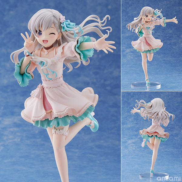 【中古】【特典】アイドルマスター シンデレラガールズ 久川颯[O-Ku-Ri-Mo-No Sunday ！ ]+ 1/7 完成品フィギュア (PLUM直販限定)[プラム]