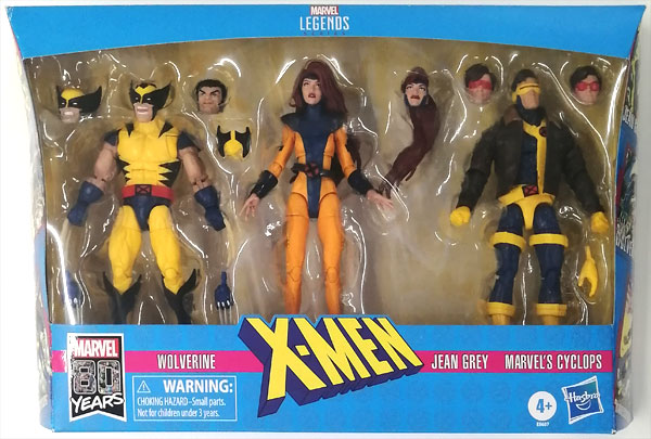 Marvel Legends X-Men Wolverine＆Jean Grey＆Marvel's Cyclops