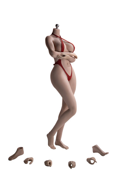 ドールアクセサリー　1/6 スーパーフレキシブル 女性シームレスボディ サンタン ラージバスト S53A 1/6 スーパーフレキシブル 女性シームレスボディ サンタン