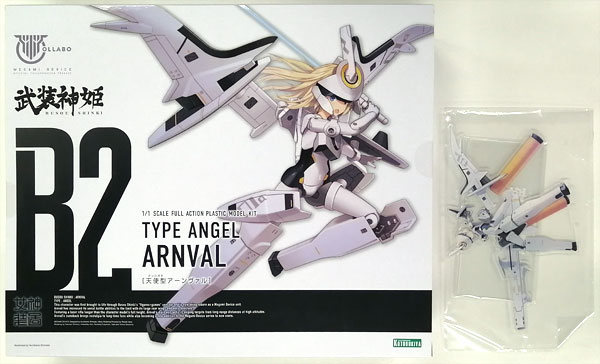 メガミデバイス コラボ 武装神姫 天使型アーンヴァル 1/1 プラモデル Newtype SPパック (Newtype Anime Market限定)