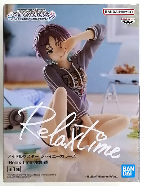 中古】(本体A/箱B)アイドルマスター シャイニーカラーズ -Relax time-浅倉透 (プライズ)[BANDAI  SPIRITS]《発売済・在庫品》