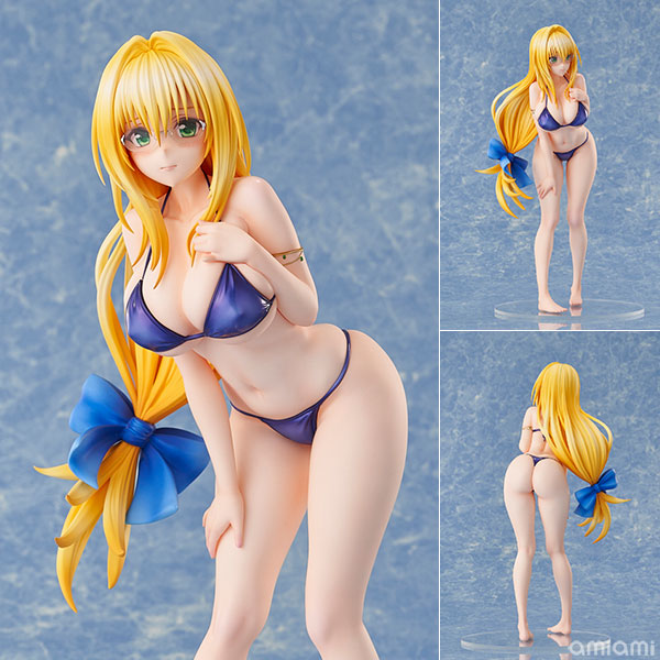 【中古】ToLOVEる-とらぶる-ダークネス 水着シリーズ ティアーユ・ルナティーク 1/4サイズ 完成品フィギュア[ユニオンクリエイティブ]