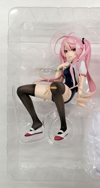 【中古】【特典】ぽよよん ろっくオリジナルキャラクター 好久水(すくみず) ぴんく 1/5.5 完成品フィギュア (ネイティブオンラインショップ、FANZA限定)[ネイティブ]