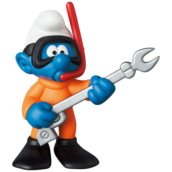 UDF THE SMURFS SERIES 1 SMURF DIVER[メディコム・トイ]《発売済