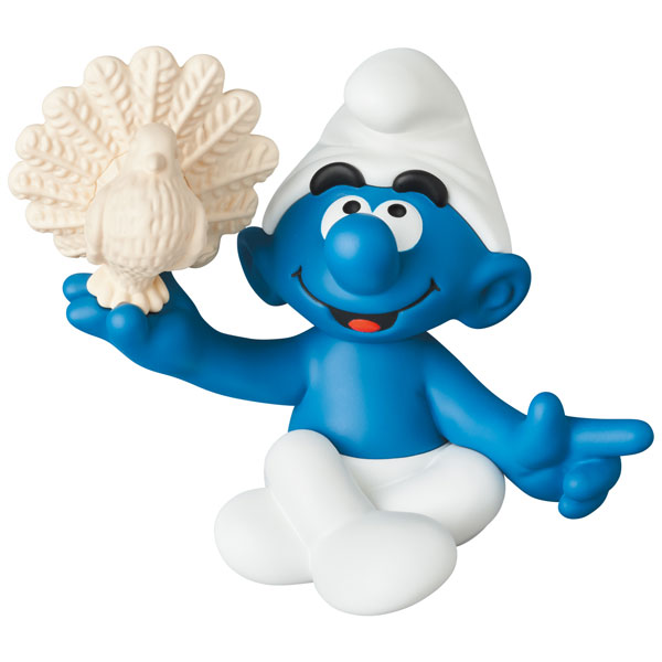 UDF THE SMURFS SERIES 2 SMURF with BIRD[メディコム・トイ]