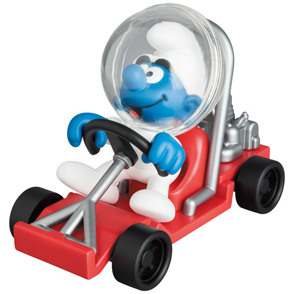 UDF THE SMURFS SERIES 2 SMURF ASTRONAUT with MOON BUGGY[メディコム・トイ]