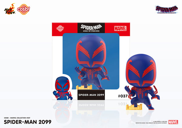 【中古】コスビ マーベル・コレクション #037 スパイダーマン2099[映画『スパイダーマン：アクロス・ザ・スパイダーバース』][ホットトイズ]