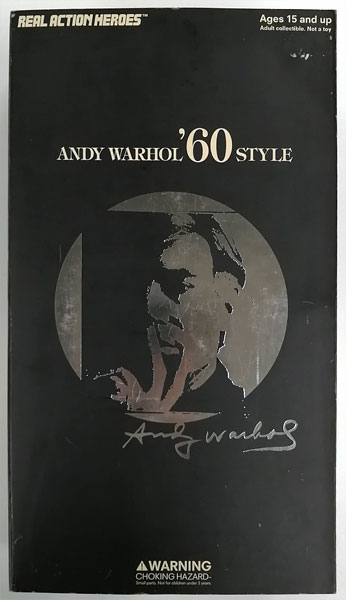 リアルアクションヒーローズ No.201 ANDY WARHOL'60 STYLE