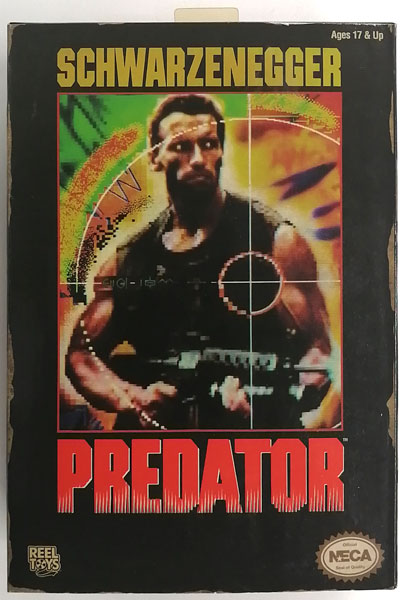 プレデター/ 7インチ アクションフィギュア シリーズ: ジャングルハンター・プレデター クラシック 1989 ビデオゲーム アピアランス