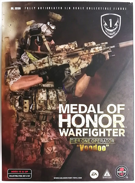 MEDAL OF HONOR WARFIGHTER TIER ONE OPERATOR “Voodoo” 1/6 アクションフィギュア