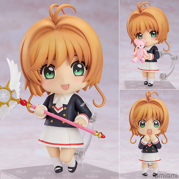 【中古】ねんどろいど カードキャプターさくら クリアカード編 木之本桜 友枝中学校制服Ver．[グッドスマイルカンパニー]