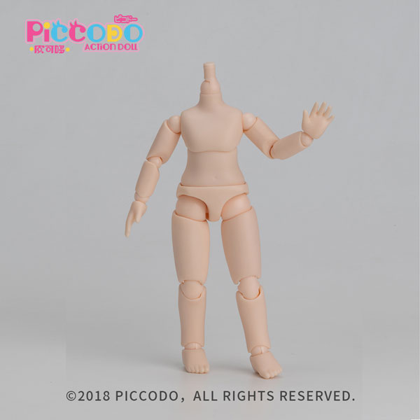 PICCODO BODY10 デフォルメドールボディ PIC-D002D2 ドールホワイト VER.2.0[GENESIS]《在庫切れ》