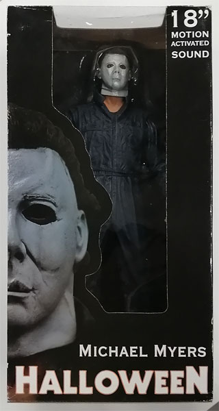Halloween 18 Inch Figure： Michael Myers (Motion Activated Sound)