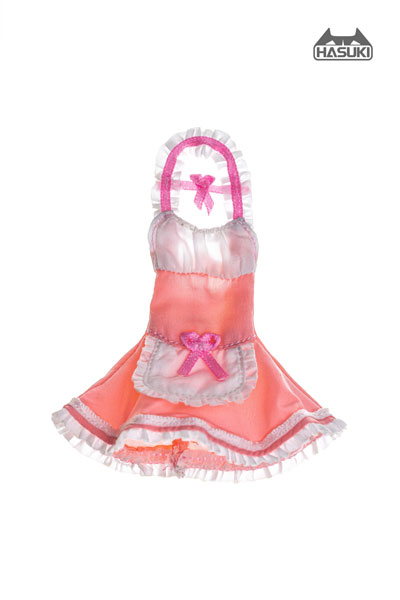 【限定販売】CS-010C ドール用コスチューム メイド服 ピンク (ドール用)[HASUKI]《在庫切れ》