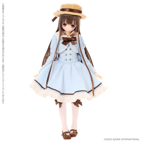 【中古】えっくす☆きゅーと ふぁみりー～meow×meow a・la・mode～ SERA(せら)(Pale blue ver.) 完成品ドール[アゾン]