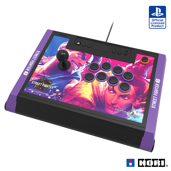 STREET FIGHTER 6 ファイティングスティックα for PlayStation 5，PlayStation 4，PC[ホリ]【送料無料】《在庫切れ》