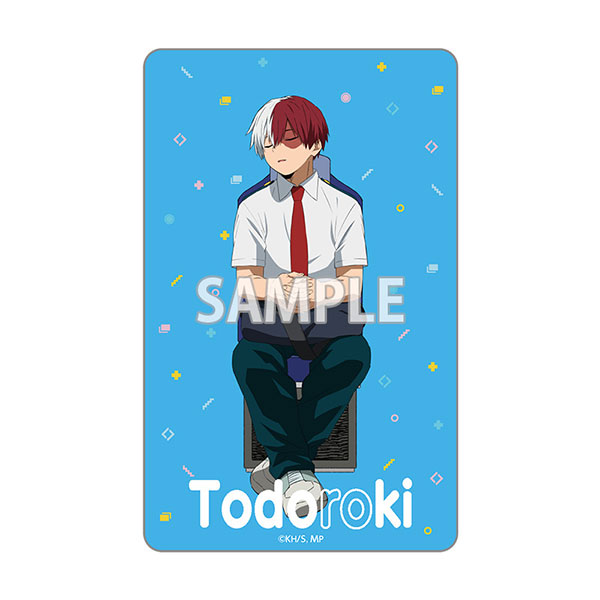 僕のヒーローアカデミア ICカードステッカー HEROES NAP (轟焦凍)[読売