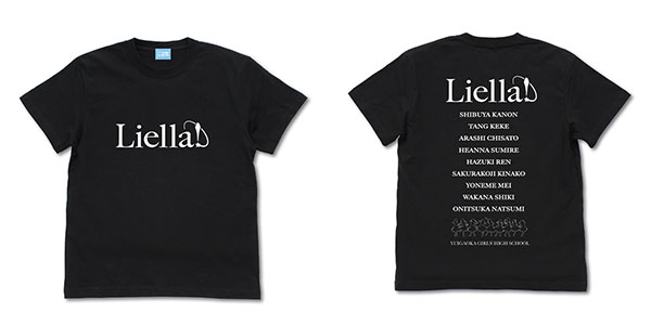 ラブライブ！スーパースター！！ Liella！ Tシャツ/BLACK-M[コスパ]