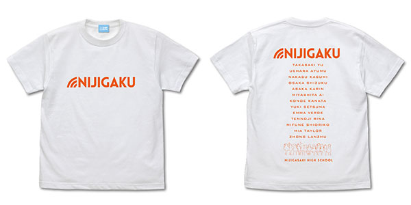 ラブライブ！虹ヶ咲学園スクールアイドル同好会 Tシャツ/WHITE-L（再販）[コスパ]《０３月予約》