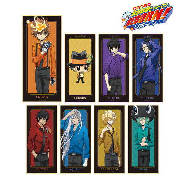 家庭教師ヒットマンREBORN! キャラファイングラフ フラン カラーシャツ 家庭教師ヒットマンREBORN! キャラファイングラフ フラン カラーシャツ