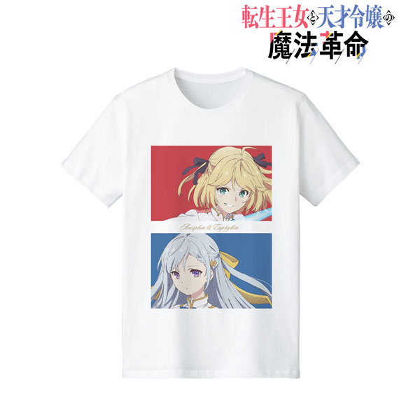 TVアニメ「転生王女と天才令嬢の魔法革命」 アニスフィア＆ユフィリア Tシャツ レディース XXXL[アルマビアンカ]《在庫切れ》