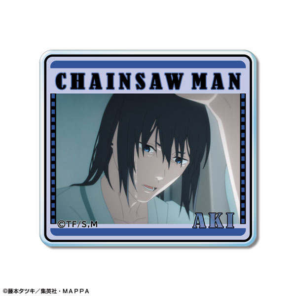 チェンソーマン 早川アキ BASE 極楽湯 まねきねこ PLAZA 缶バッジ